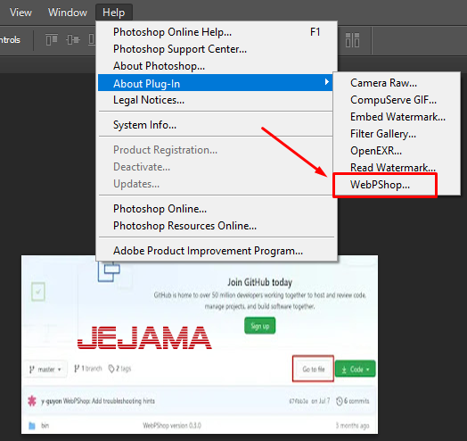 Cara Install Plugin Webp di Photoshop cs6